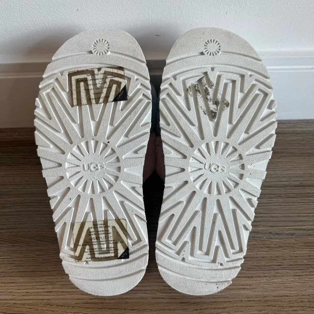 Ugg Disco Checkered platform slides Pink/Blue/White - Picture 14 of 16
